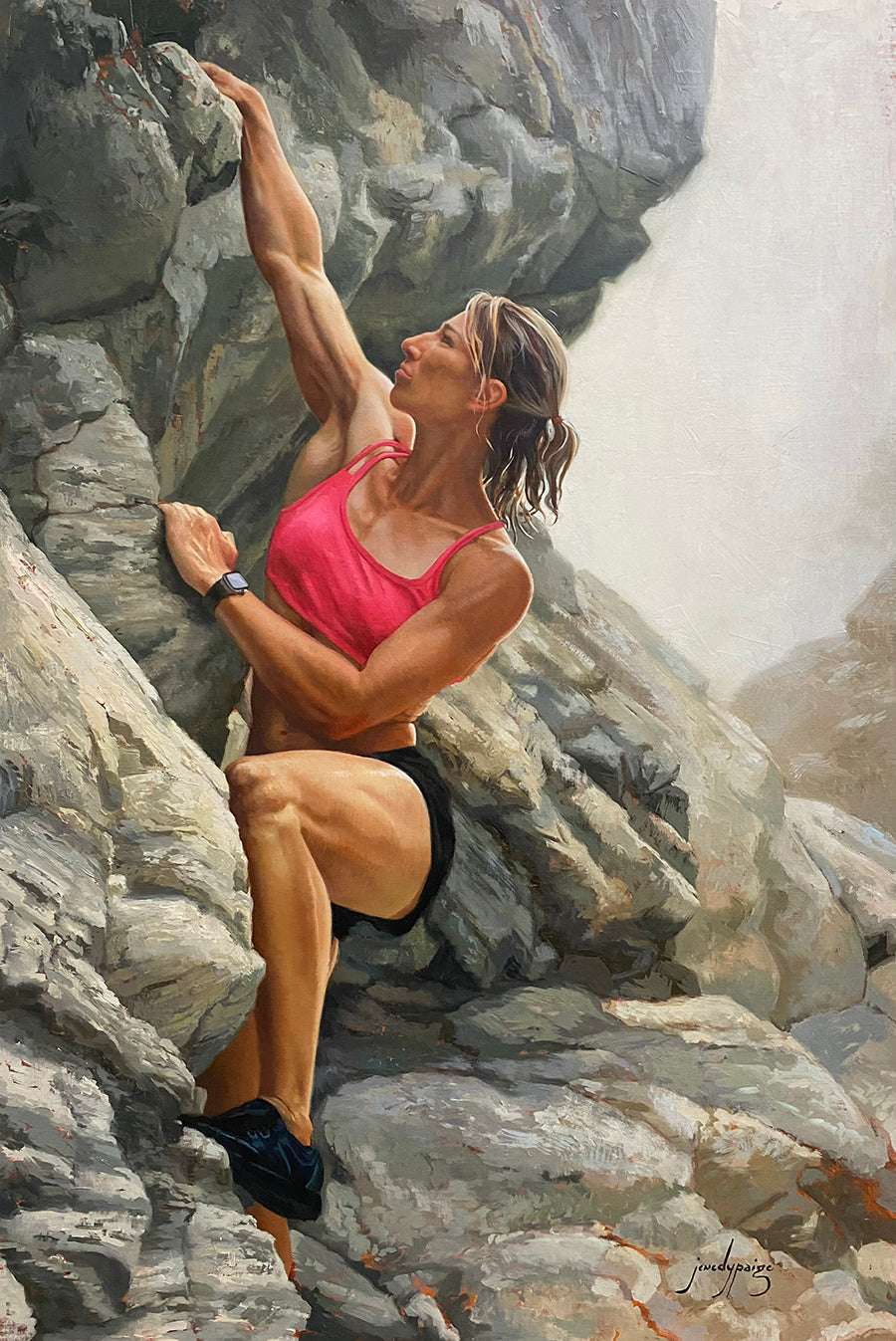 "Ascension" original oil painting