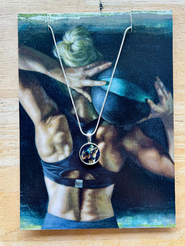 "The Weight on Her Shoulders" Necklace