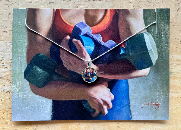 "The Burden Shaped Her" Necklace