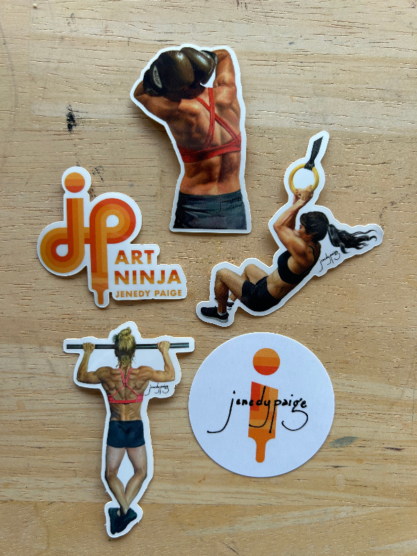 Strong Women Sticker Pack
