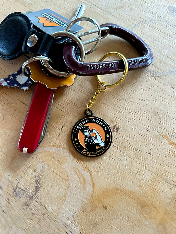 Strong Women Experience Keychain