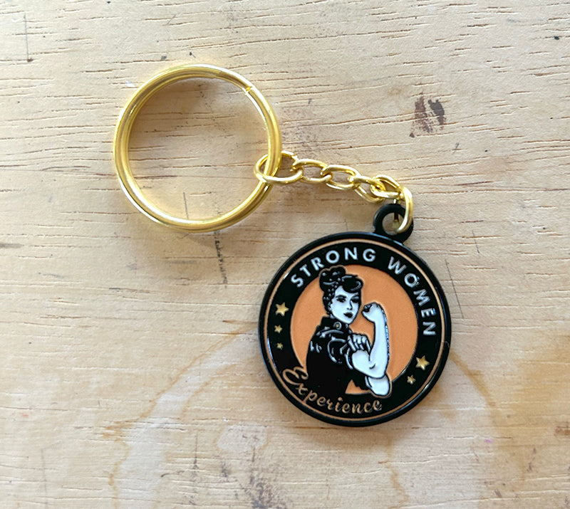 Strong Women Experience Keychain