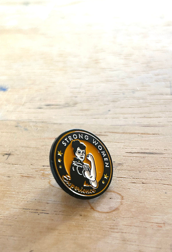 Strong Women Experience Pin