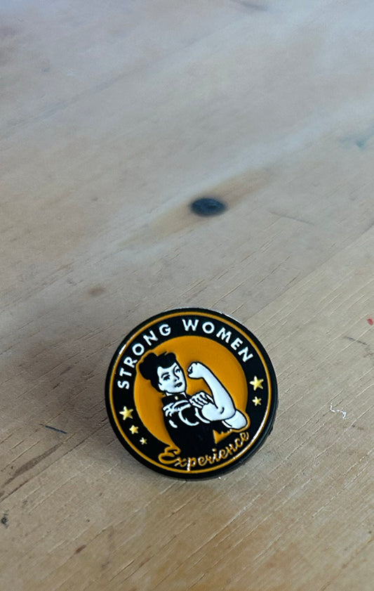 Strong Women Experience Pin